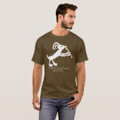 Petroglyph, T - Shirt der Bergziege (Vorne ganz)