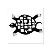 Petroglyph Tortuga Rubber Briefmarke Gummistempel (Prägung)