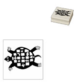 Petroglyph Tortuga Rubber Briefmarke Gummistempel (Stempel)