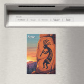 Petroglyph Tuscon Arizona Travel Magnet (In Situ (Geschirrspüler))