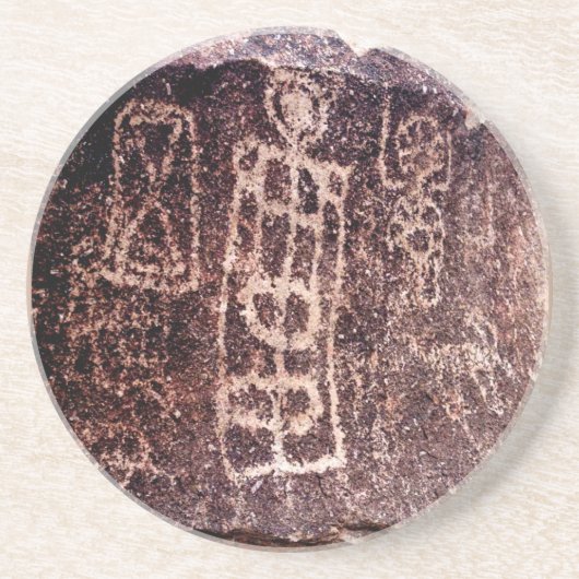 PETROGLYPHE-AMERIKANISCHER SÜDWESTEN, NEVADA-WÜSTE UNTERSETZER (Vorne)