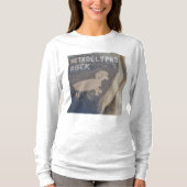 Petroglyphe-Felsen für Geologen und T-Shirt (Vorderseite)