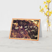 PETROGLYPHE-NEVADA-WÜSTEN-AMERIKANER-SÜDWESTEN KARTE (Gelbe Blume)