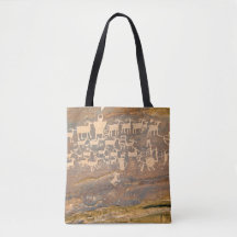 Petroglyphe-Taschen-Tasche