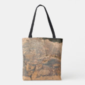 Petroglyphe-Taschen-Tasche Tasche (Rückseite)