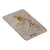 Petroglyphe-Trompeter Magnet (Rechte Seite)