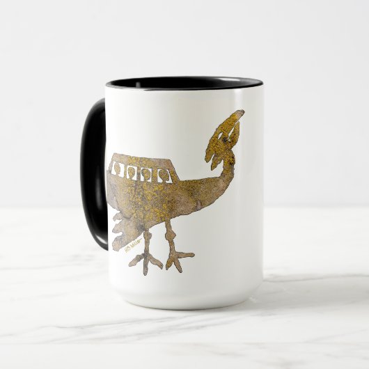 Petroglyphe UFO Talking Canyons, New Mexico Tasse (Vorderseite Links)