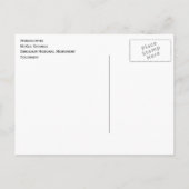 Petroglyphen, Dinosaur-Nationaldenkmal, Colorado Postkarte (Rückseite)