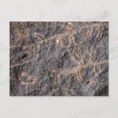 Petroglyphen Postkarte (Vorderseite)