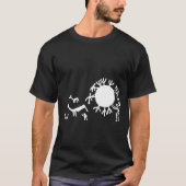 Petroglyphen Rock Carvins in Tanum T - Shirt (Vorderseite)