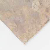 Petroglyphen-Sammlung Hunde und Coyoten Fleecedecke (Ecke)