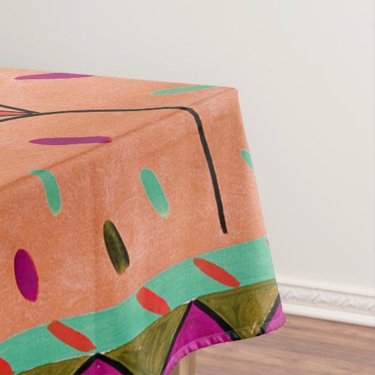 Petroglyphen-Tablette Tischdecke (Beispiel)