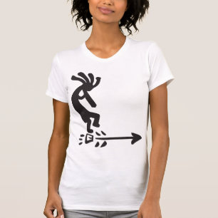 Petroglyphs-Silhouette Kokopelli T-Shirt