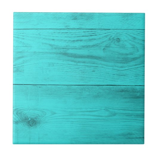 Petrol-Holzstruktur Fliese (Vorderseite)