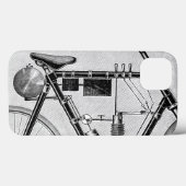 Petrolette Omega Motorrad, 1895 Case-Mate iPhone Hülle (Rückseite (Horizontal))