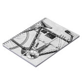 Petrolette Omega Motorrad, 1895 Notizblock (Linke Seite)