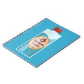 Petroleumflasche Paraffin Notizblock (Linke Seite)