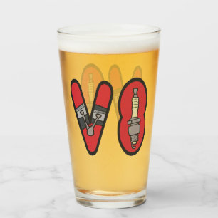 Petrolhead V8 Autoenthusiast Glas