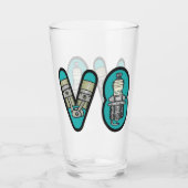 Petrolhead V8 Autoenthusiast Glas (Vorderseite)