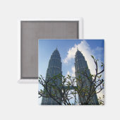 Petronas Magnet (Vorderseite/Rückseite)