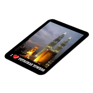 Petronas Tower - Kuala Lumpur - Malaysia - I Liebe Magnet