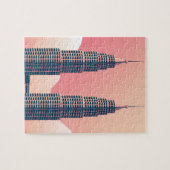 Petronas Tower Kuala Lumpur Puzzle (Horizontal)