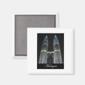 Petronas Towers Magnet (Vorderseite/Rückseite)