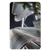 Petronas Türme hohe Nacht Magnet (Vertikal)