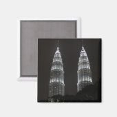 Petronas Türme Magnet (Vorderseite/Rückseite)
