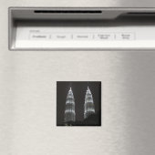 Petronas Türme Magnet (In Situ (Geschirrspüler))