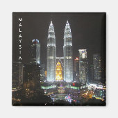 Petronas Türme malaysische Magnet (Vorne)