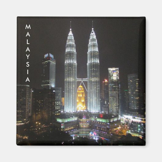 Petronas Türme malaysische Magnet (Vorne)