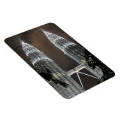Petronas Türme Nacht Magnet (Rechte Seite)