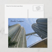 Petronas Türme Postkarte (Vorne/Hinten)