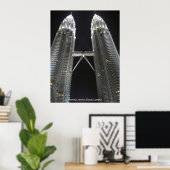 Petronas Turmposter Poster (Heimbüro)