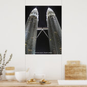 Petronas Turmposter Poster (Küche)
