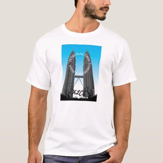 Petronas-Twin Tower KLCC T-Shirt (Vorderseite)
