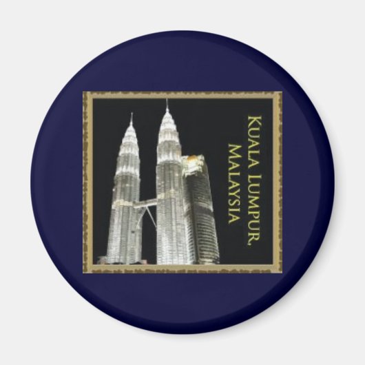 Petronas Twin Towers Magnet (Vorne)