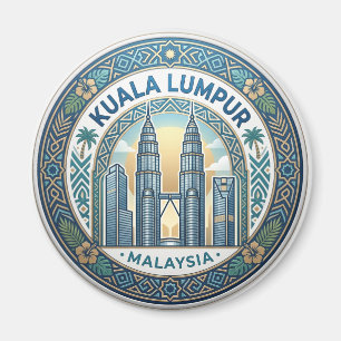 Petronas Twin Towers Malaysia Magnet