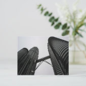 Petronas Twin Towers Postcard Postkarte (Stehend Vorderseite)