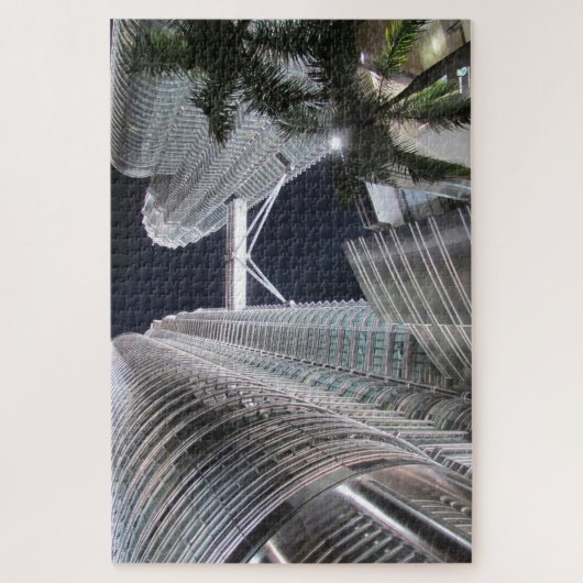 Petronas Zwillingstürme hoch Puzzle (Vertikal)