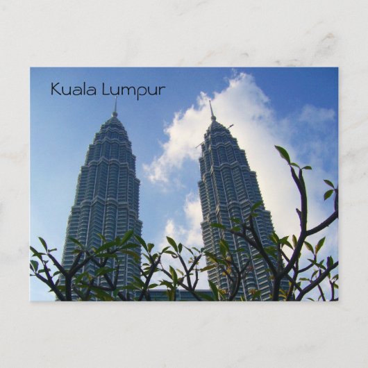 Petronas-Zwillingstürme Postkarte (Vorderseite)