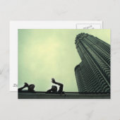 Petronas-Zwillingstürme Postkarte (Vorne/Hinten)