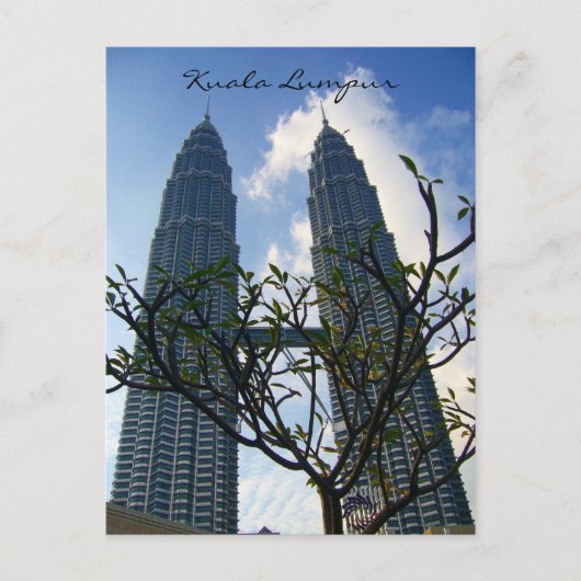Petronas-Zwillingstürme Postkarte (Vorderseite)