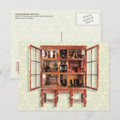 Petronella Oortmans Puppenhaus Postkarte (Vorne/Hinten)