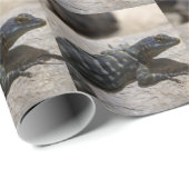 Petrosaurus thalassinus geschenkpapier (Rolleneckpunkt)