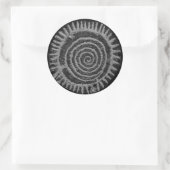 PetroSticker Runder Aufkleber (Tasche)