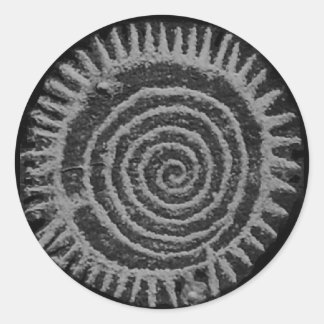 PetroSticker Runder Aufkleber