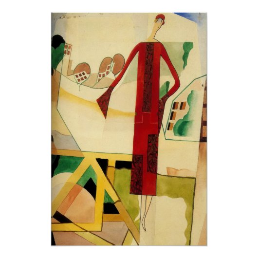 Petrouchka vom T - Shirt Rene Magaritte Poster (Vorderseite)