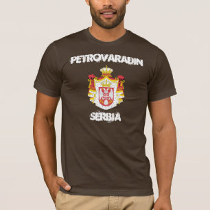 Petrovaradin, Serbien mit Wappen T-Shirt